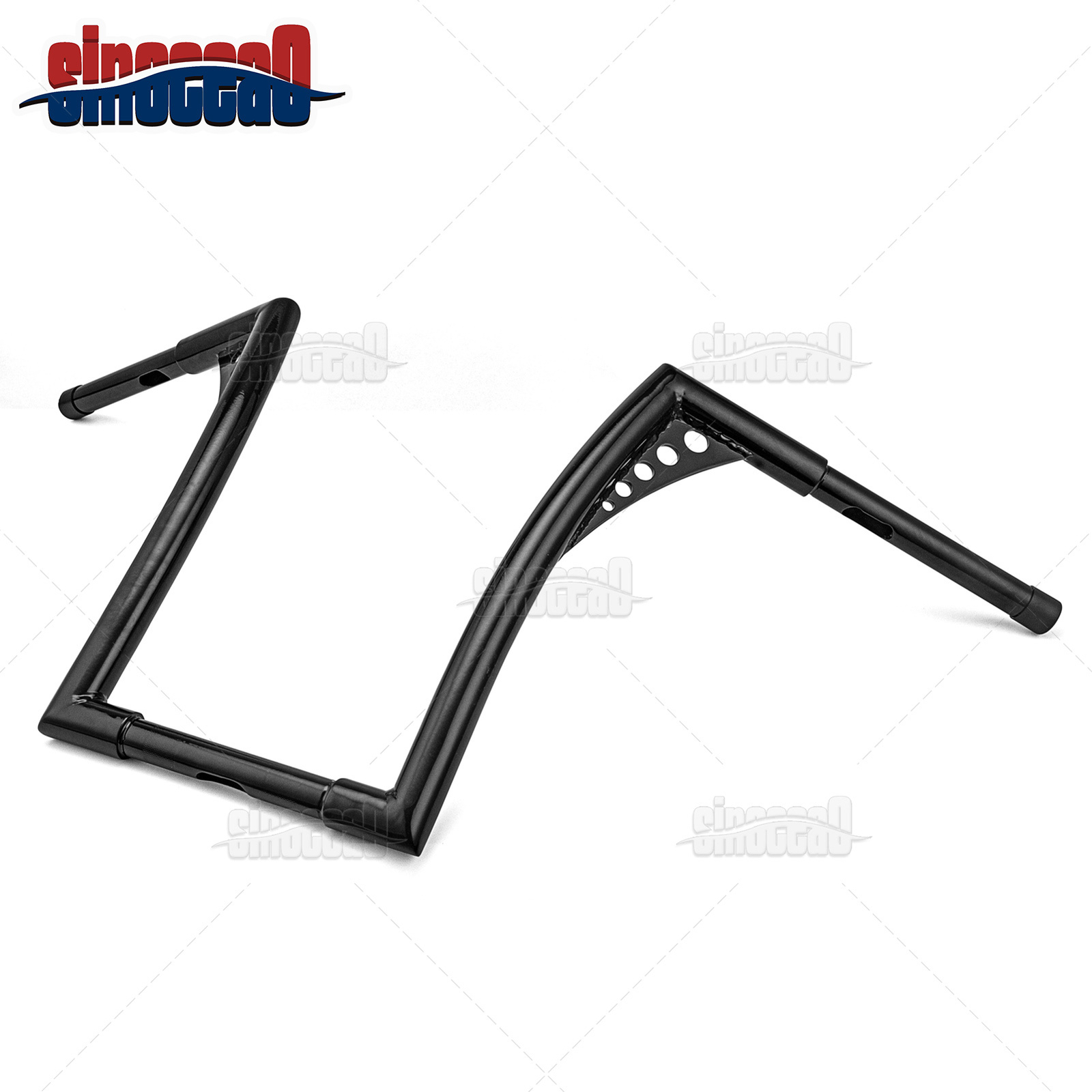 10″ 12″ 14″ 16″ 18″ Rise Ape Hangers Handlebar for Harley Sportster Softail Dyna