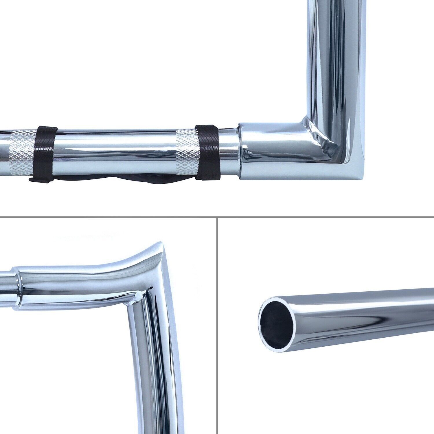 Prewired Road King 1.25″ HandleBar for Harley FLHR(C) 2016-2023 Rise 12″ 14″ 16″