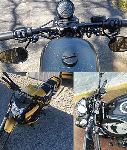 7/8″ 22MM Motorcycle Handlebar Bars For Honda CB 250 450 650 700 750 Nighthawk