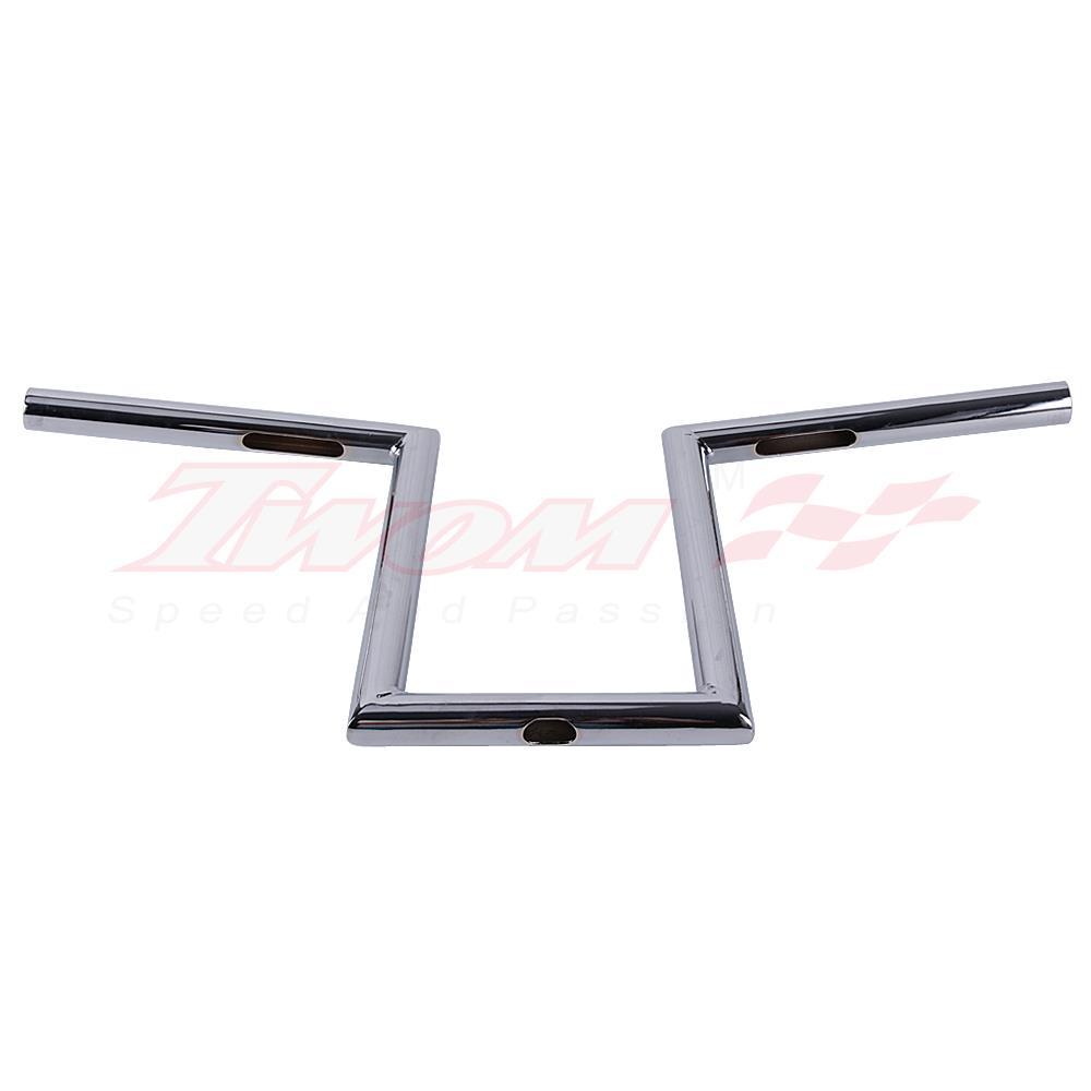 1″ Inch 25cm Handlebar 10-1/2″ Rise Hangers For Road King 883 1200 FLST FXS Dyna