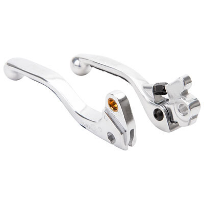 Tusk Grip Aluminum Clutch-Brake Lever Set KAWASAKI KX85/KX100 2001–2023