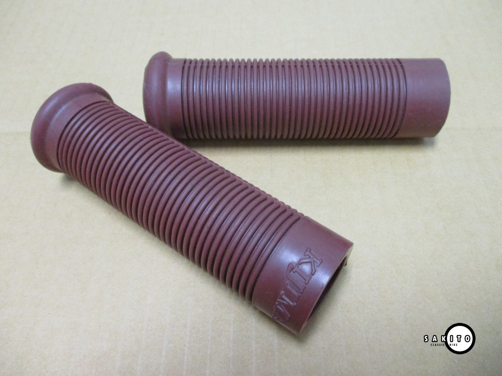 Fit HARLEY DAVIDSON 22MM. “KIJIMA” BROWN HAND GRIP SET (sa3222)