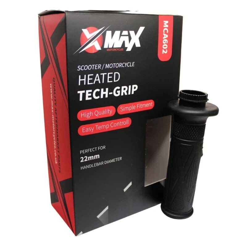 Max-Motorcycles Heated Grips, For 22MM Motorcycles / Scooters