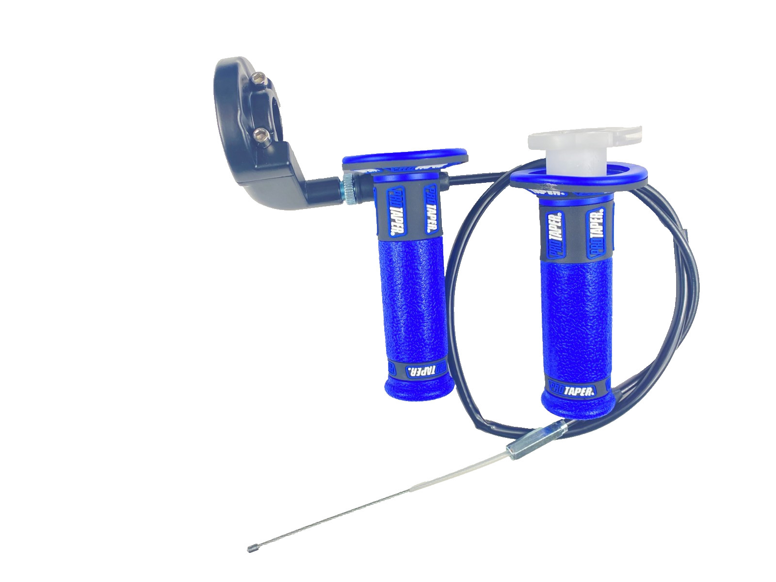 Throttle Handle Bar Grip Assembly for TTR125 TTR125E TTR125L TTR125L Blue Color