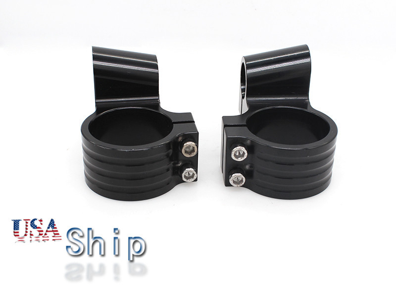 CNC Regular/Riser 31-54mm Fork Replacement Clip on Handlebar Tube Clamp Mounts