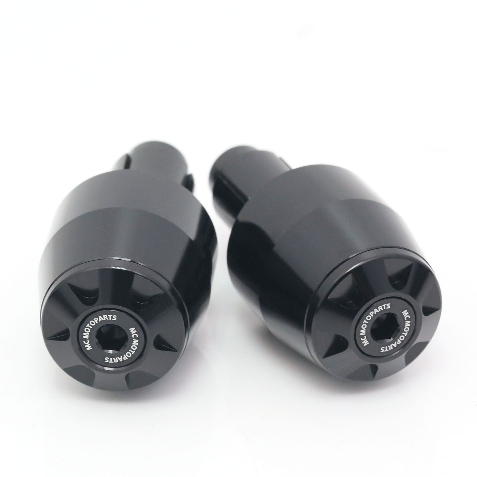 Anodized Black Bar Ends Pair STORM For Honda CB 599 CB600 HORNET 02 03 04 05 06