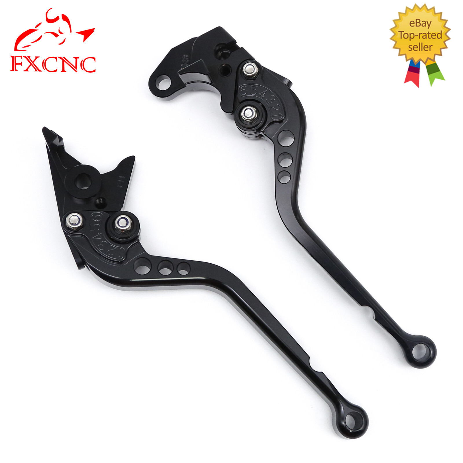 For Honda VTX1300 2003-2008 Magna 750 1994-2003 FXCNC Brake Clutch Levers Long