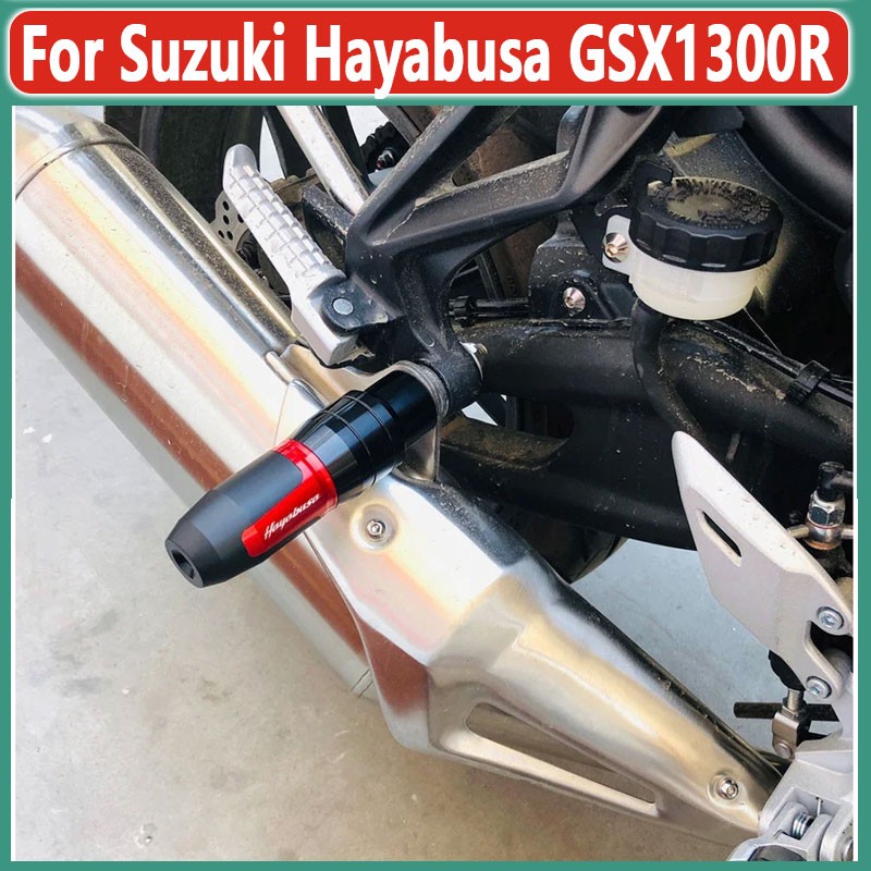 Exhaust Frame Sliders Crash Pad For Suzuki Hayabusa GSX1300R Falling Protection
