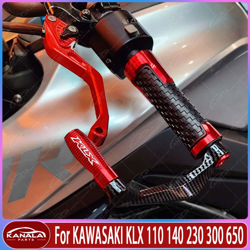 For KAWASAKI KLX 110 140 230 300 650 Brake Clutch Levers Protector Guard Parts
