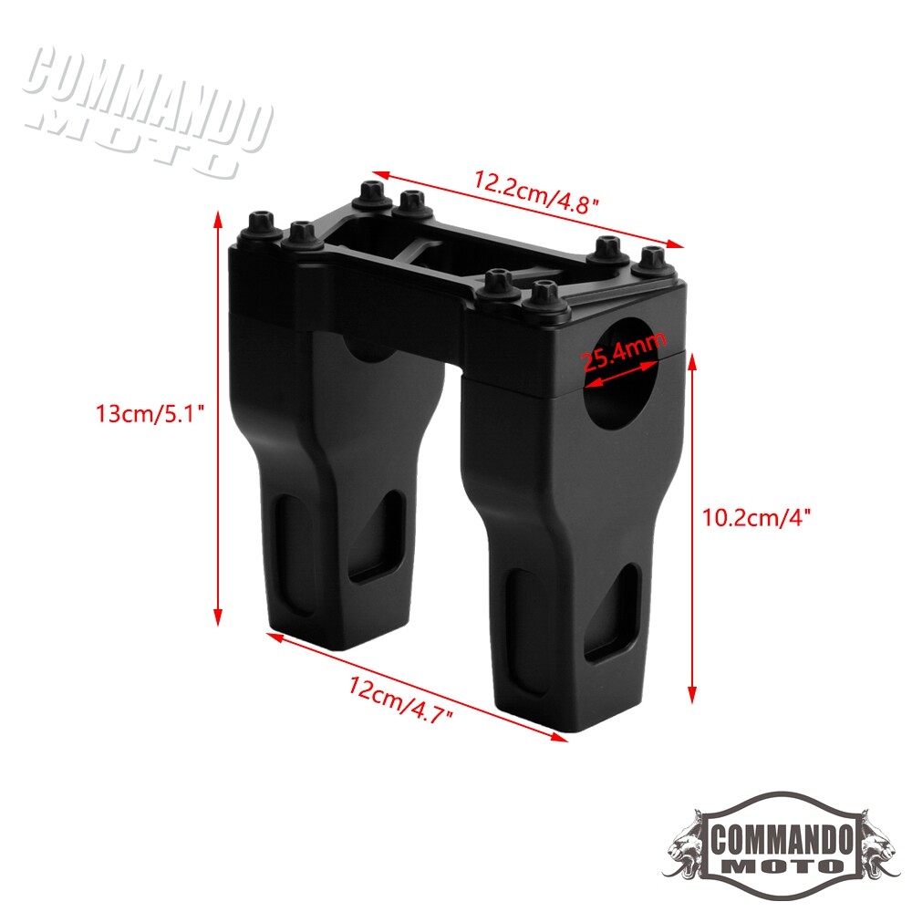 Club Style 1″ Handlebar Riser for Harley FLHR Dyna Sportster 1200 883 1999-2022