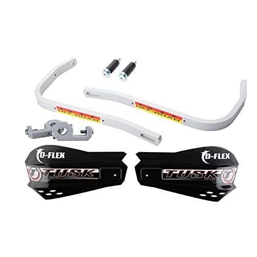 “Tusk D-Flex Handguards with MX Shields Black 7/8″” Bar Mounts”
