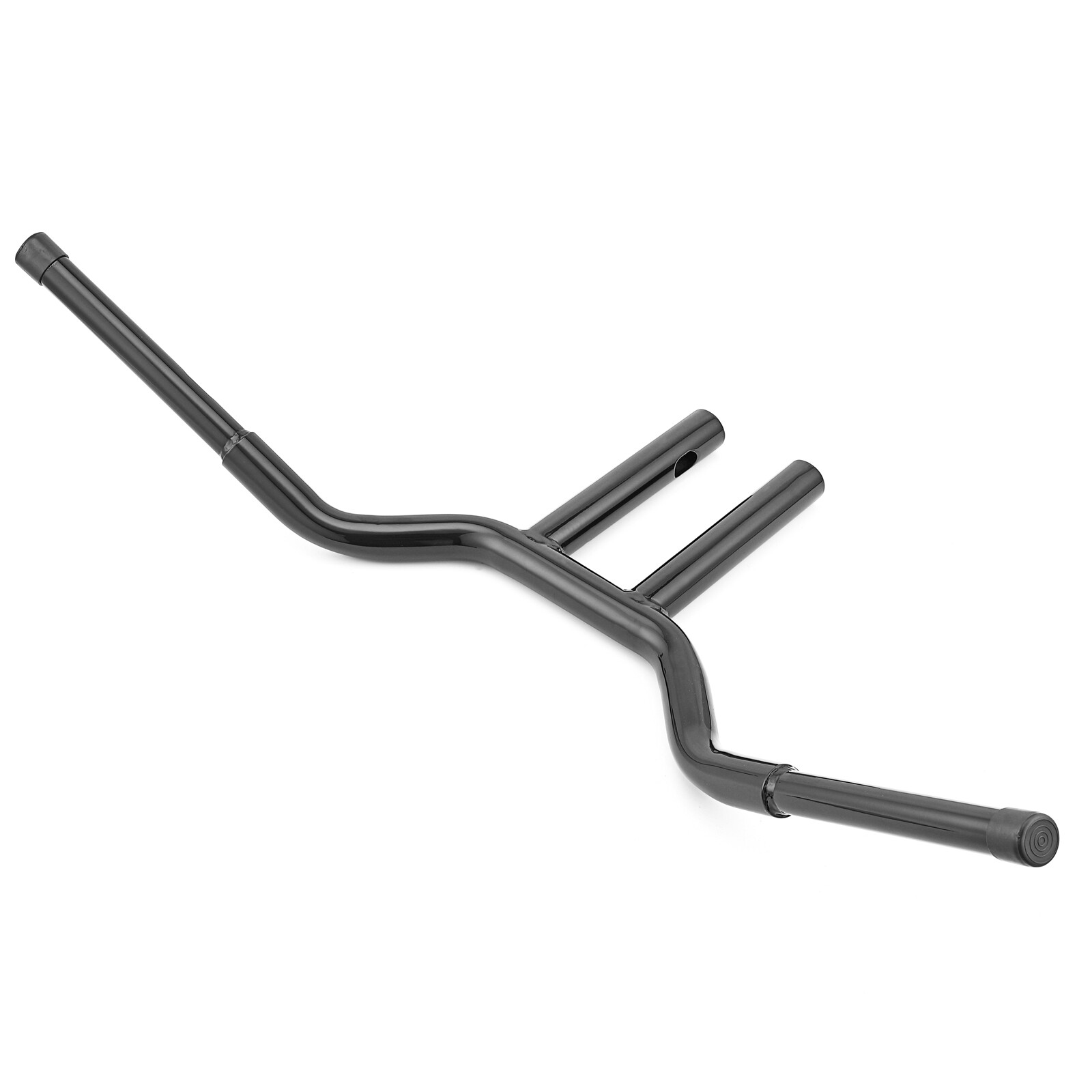 Black 12″ Rise MX-T Bar Handlebar For Harley Sportster Softail Dyna Low Rider