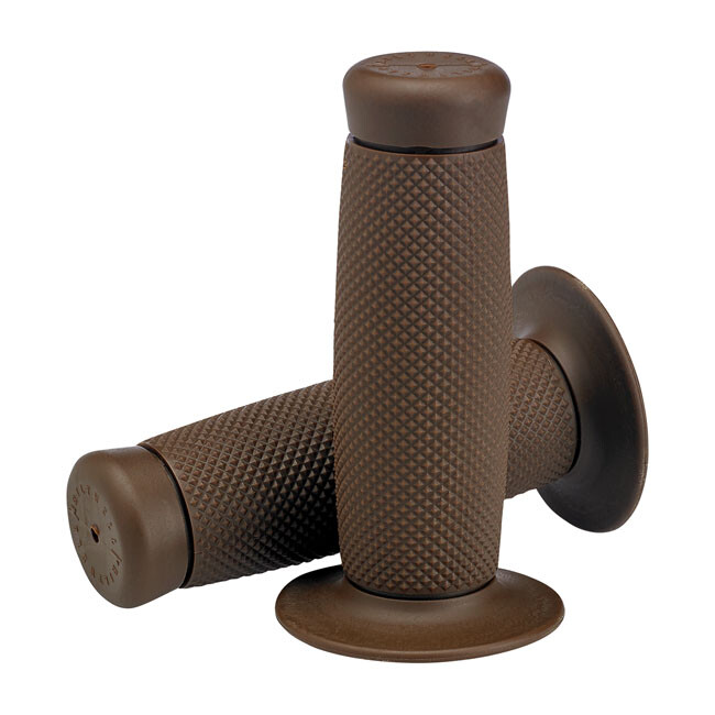 Biltwell Renegade TPV Motorcycle Motorbike Grips 7/8″ – Chocolate