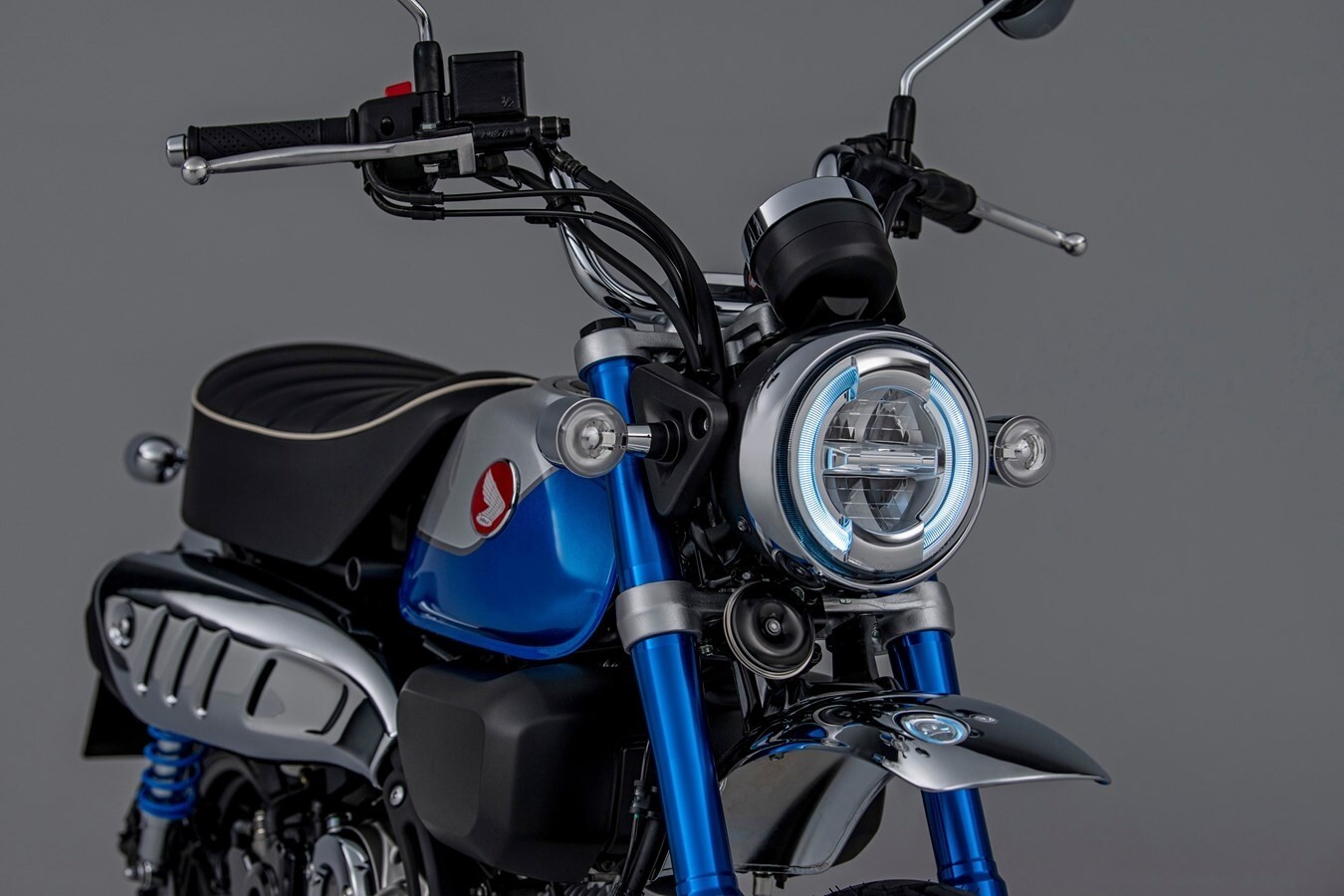 U DOM KARNCHANG Foldable Handlebar set Black New 2018 2023 Honda Monkey Dax 125