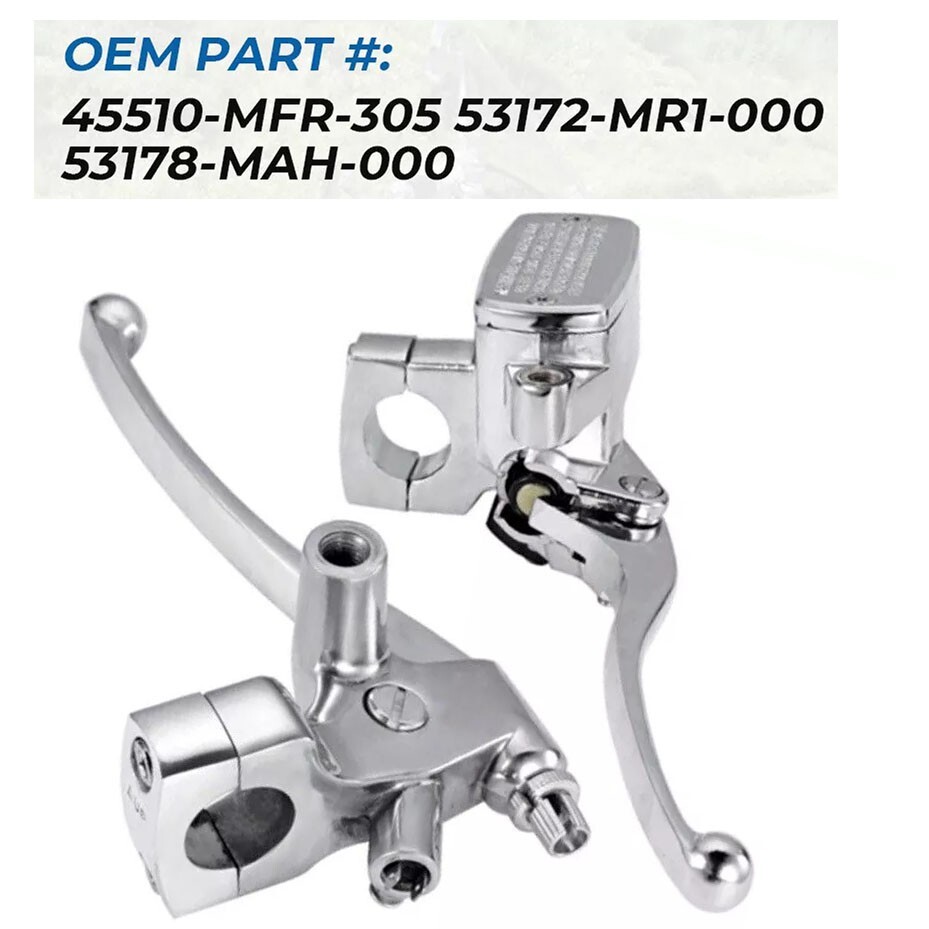 Brake Master Cylinder Set for Honda VTX1300 2003-2009