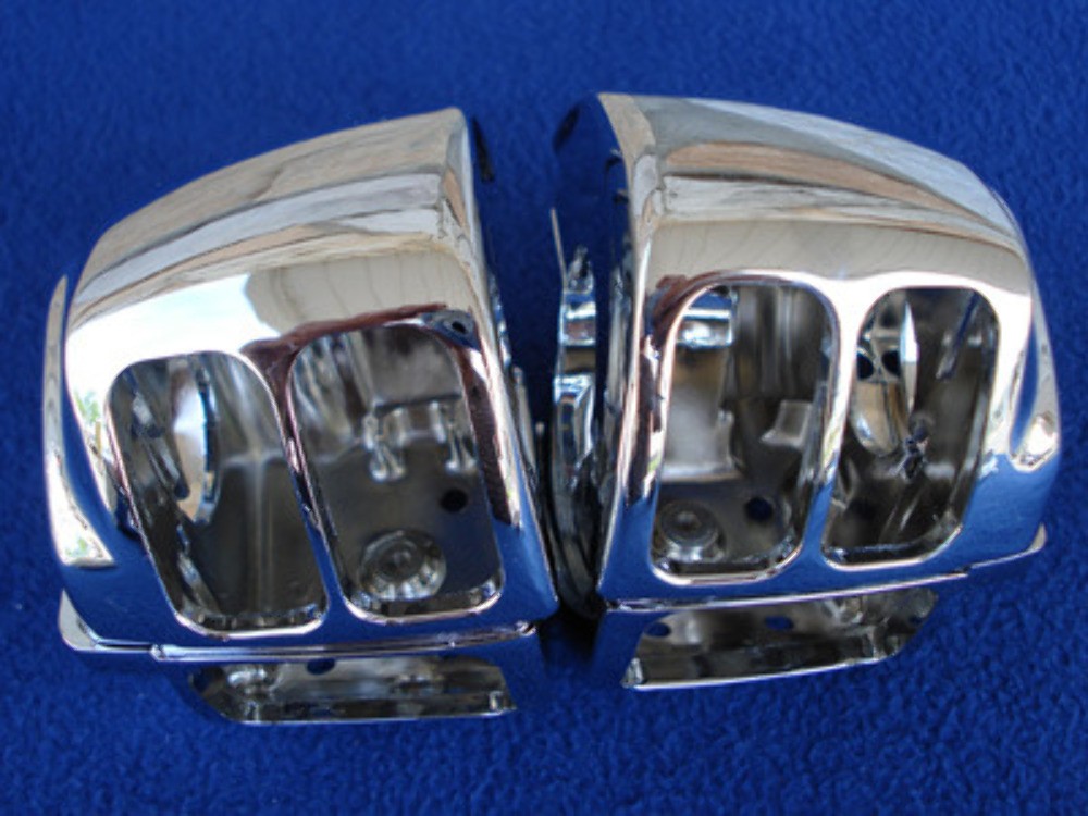 HANDLEBAR CONTROL KIT WITH CHROME SWITCHES FOR YOUR HARLEY 1996-2006