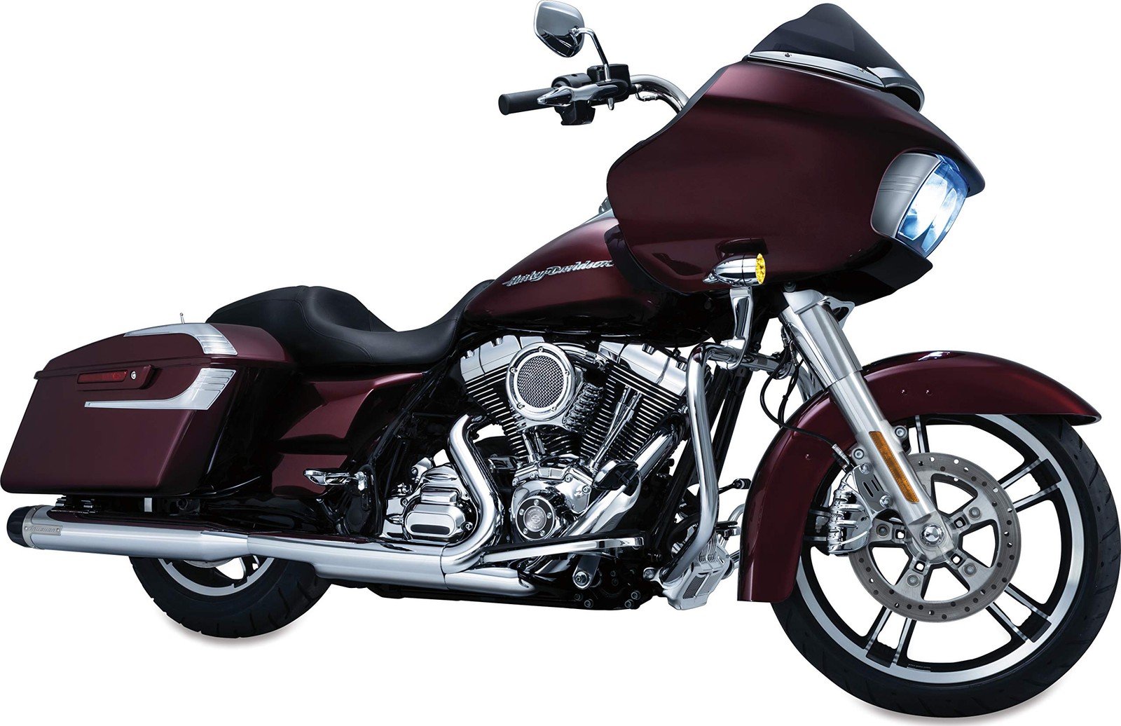 Kuryakyn 6227 Premium ISO Grips Without Throttle Boss Throttle-By-Wire Chrome