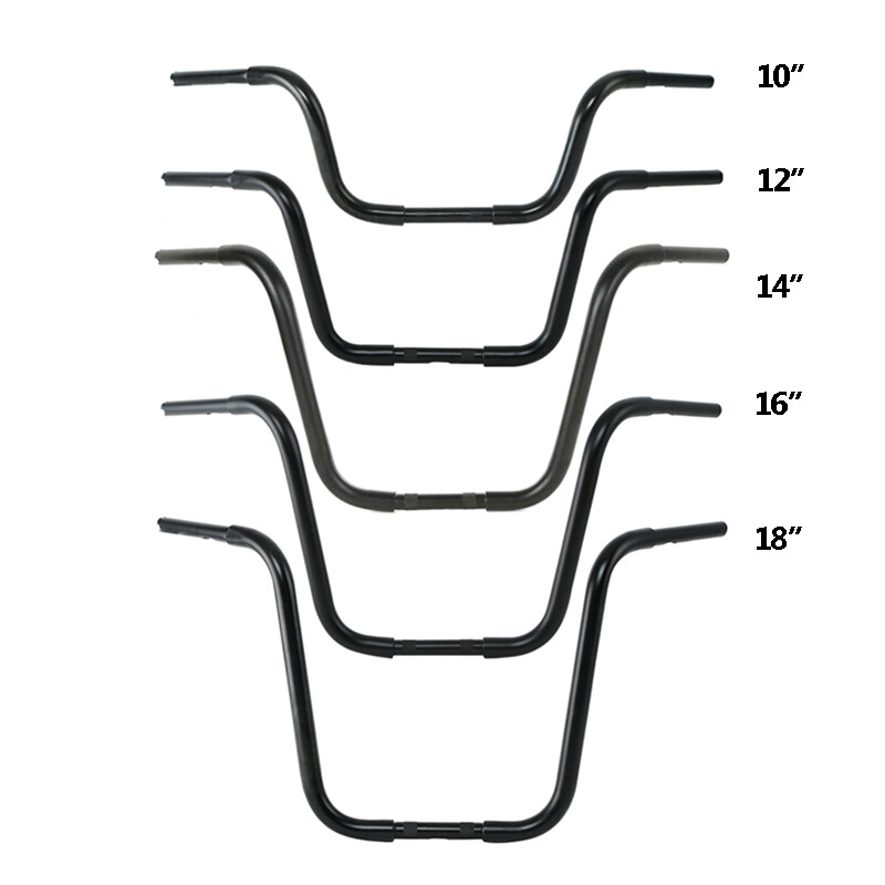 10/12/14/16/18” Rise Ape Hanger Handlebar Fit For Harley Softail FXST Sportster