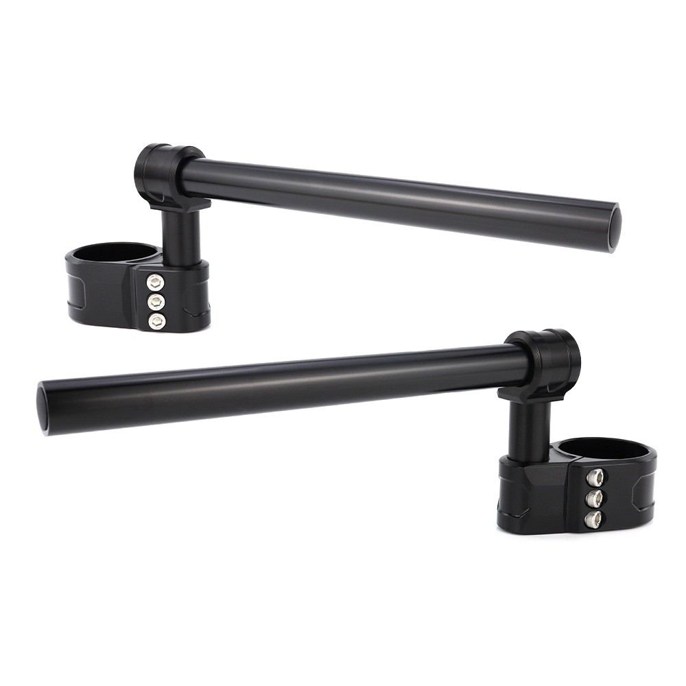 50mm Handlebar Adjustable Clip-On Aftermarket Fit For Honda Yamaha Ducati Suzuki