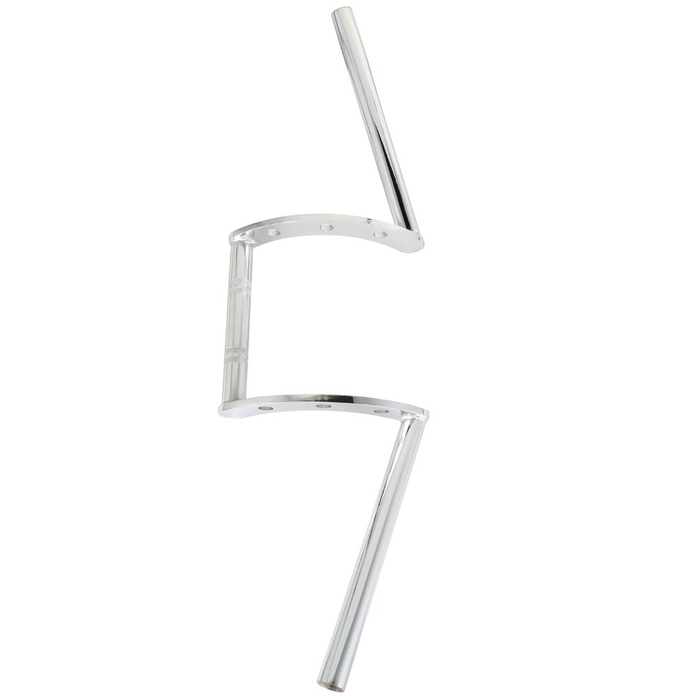 22mm 7/8″ Chrome Motorcycle Z Bars Handlebar For Honda Yamaha Suzuki Chopper