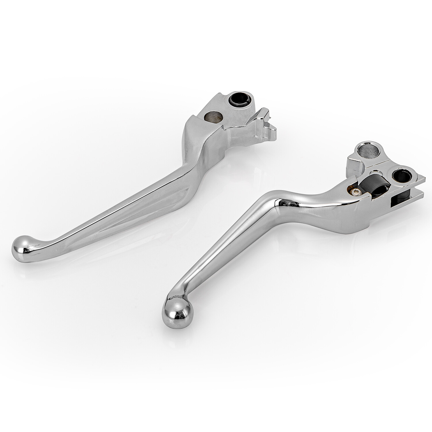 Chrome Clutch Brake Lever Hand Levers Handbrake For Harley Softail 1996-2012