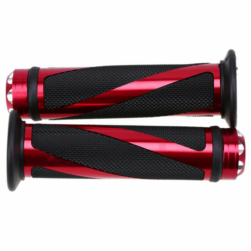 Fit Honda CR125R 7/8″ Hand Grips Handle Bar Throttle Grips None-Slip Gel Rubber