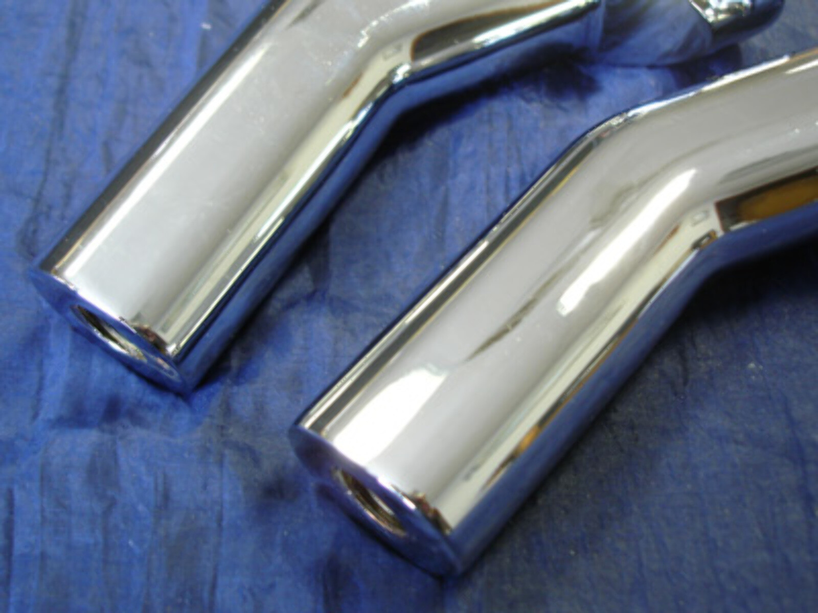 4 1/2″ PULLBACK HANDLEBAR RISERS PARTS HARLEY FXST FXSTC 77-13 REPL 56066-82A