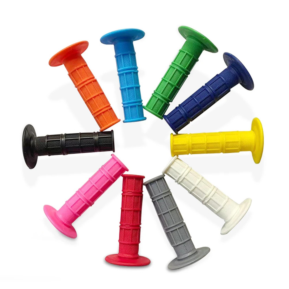 Soft Rubber Moto Handlebar Universal 22/24MM Scooter Grips Bar Motorbike Handle