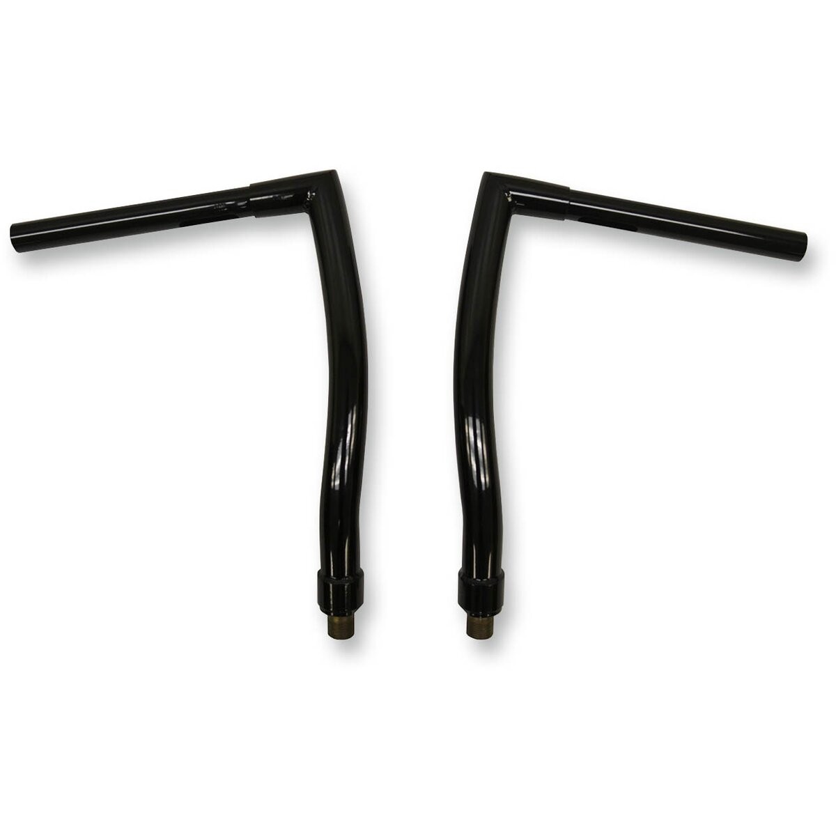 Todd’s Cycle Gloss Black 1 1/4 in. Strip Handlebar – 0601-2554