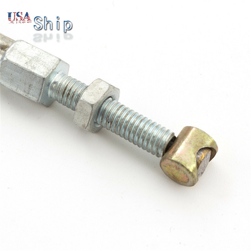 Motorcycle Black Stunt Clutch Pull Cable Lever Replacement Easy System Universal