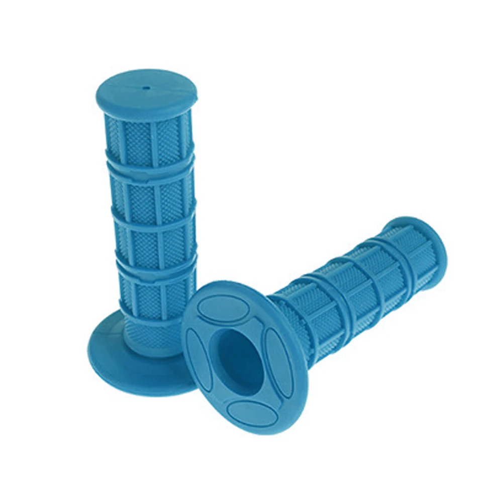 Soft Rubber Moto Handlebar Universal 22/24MM Scooter Grips Bar Motorbike Handle