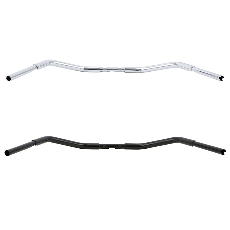3.5″ Rise Bar Handlebar Fit For Harley Sportster Softail Dyna Black/Chrome