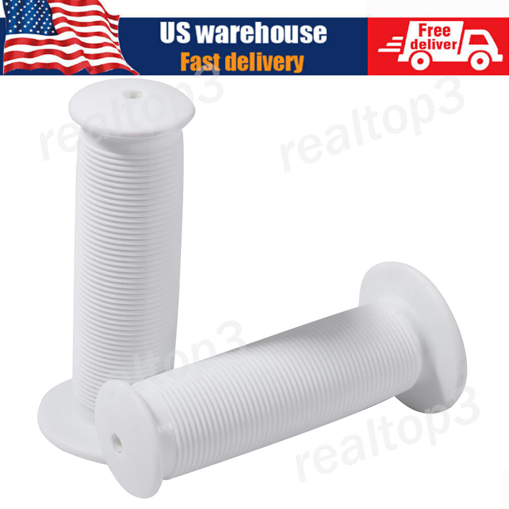 1 Pair Motorcycle Scooter Bicycle Handlebar Anti-Slip Soft Rubber Hand Grips