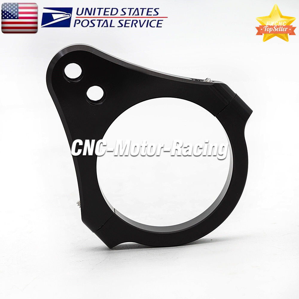 35mm-54mm 1pcs Universal CNC Steering Damper Brace Bracket Fork Clamp Mount USA