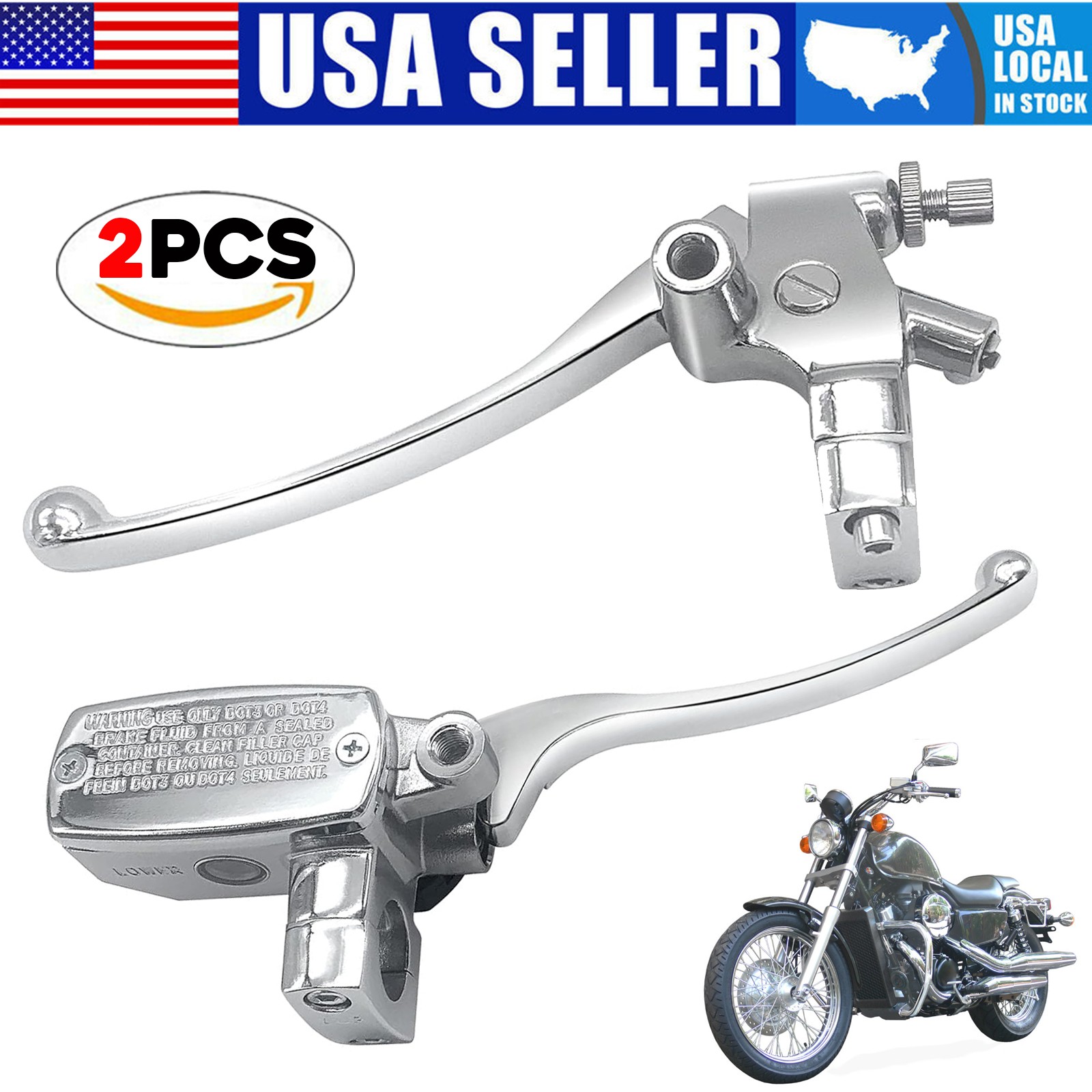 Brake Master Cylinder Clutch Lever for Honda VT600/750 VT1100/1300 VTX1300 VF750