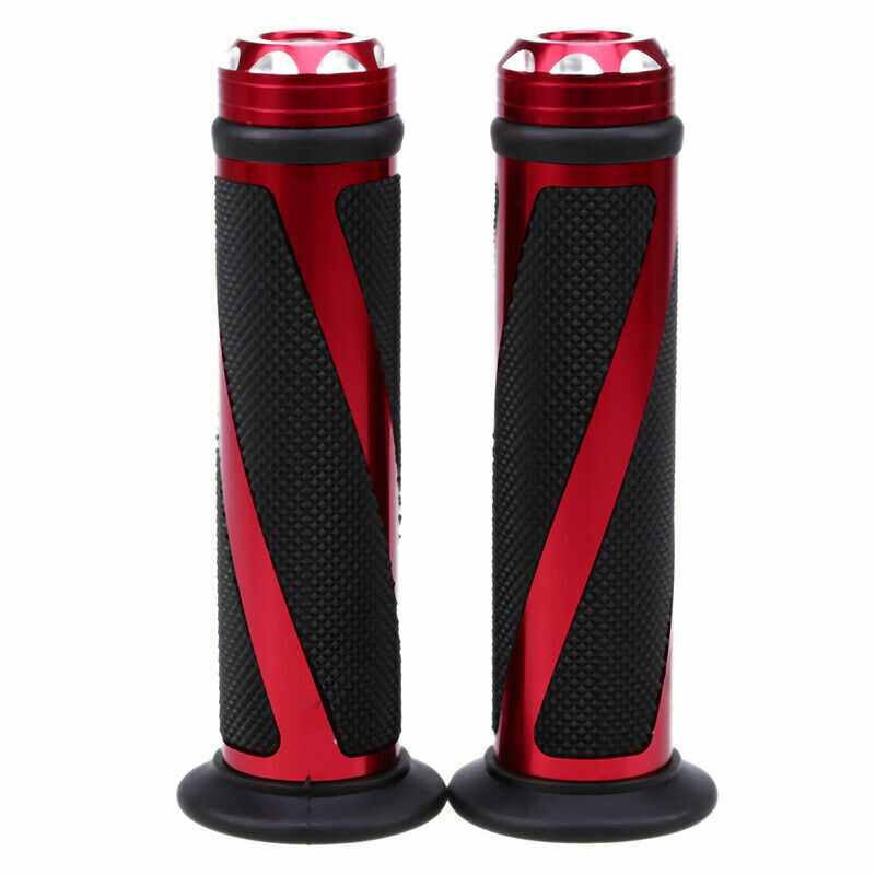 Fit Honda CR125R 7/8″ Hand Grips Handle Bar Throttle Grips None-Slip Gel Rubber