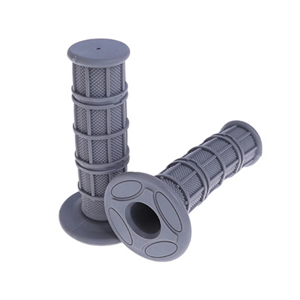 Soft Rubber Moto Handlebar Universal 22/24MM Scooter Grips Bar Motorbike Handle