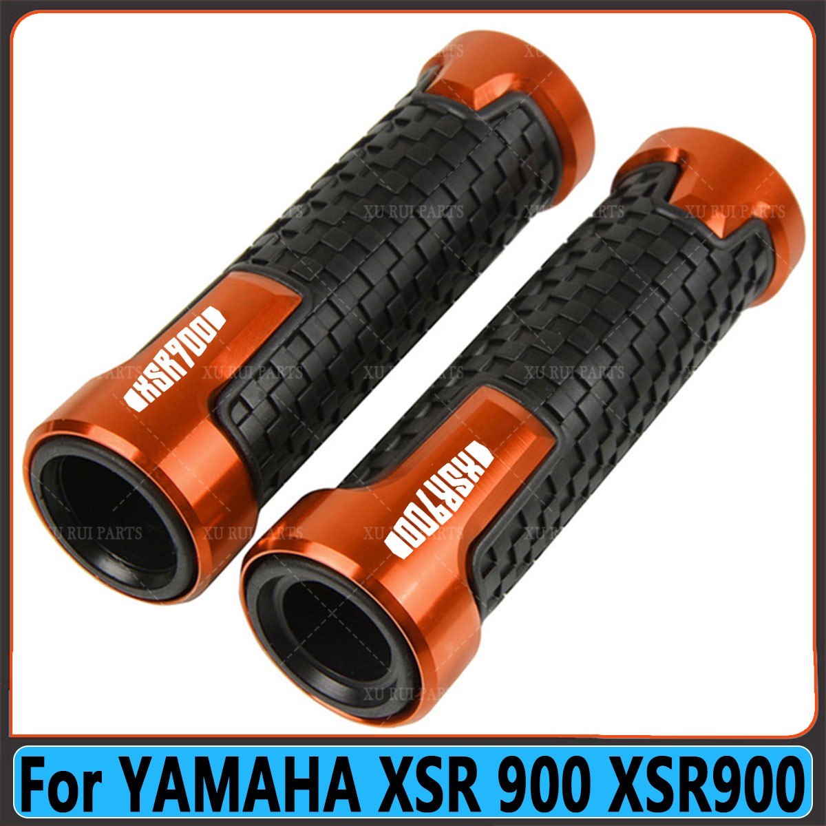 For YAMAHA XSR 900 XSR900 CNC Machined Aluminum None-Slip Handlebar Handl Grips