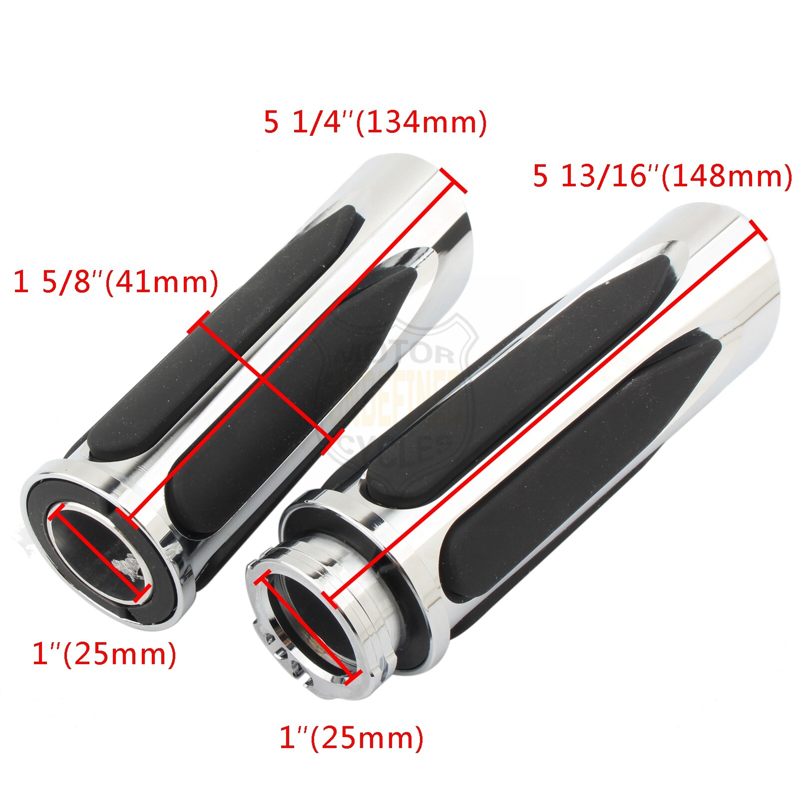 1″ Motorcycle Handle Bar Hand Grips For Harley Electra Glide Road King Sportster