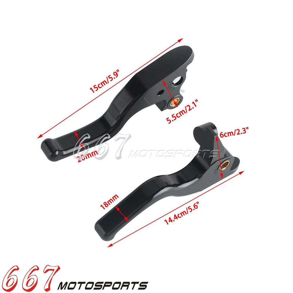 For 2021-2023 Harley Road Glide Street Glide Special FLHXS Hand Brake Lever Set