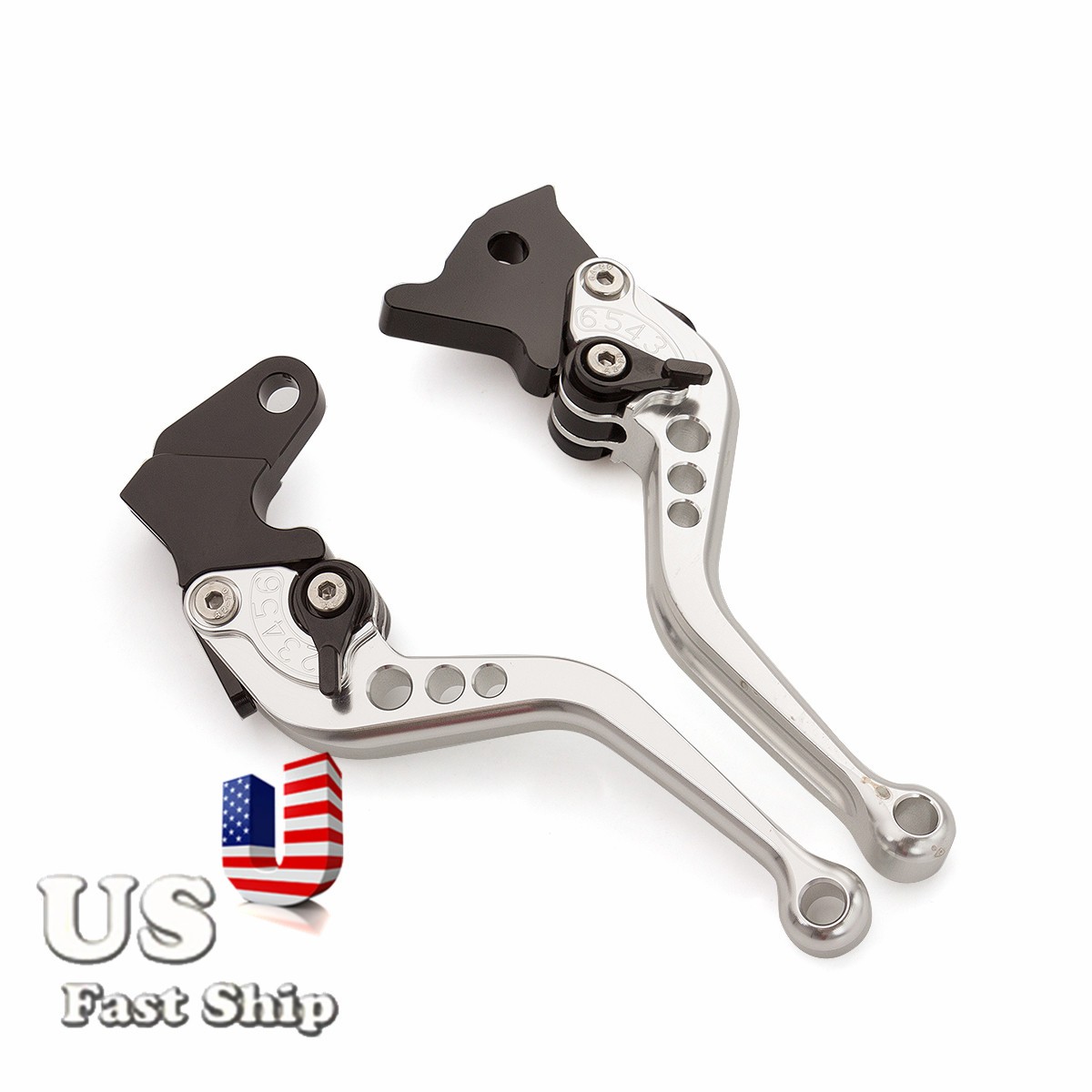 For Honda Z125 MONKEY 2018-2025 2024 2023 CNC Silver Short Brake Clutch Levers