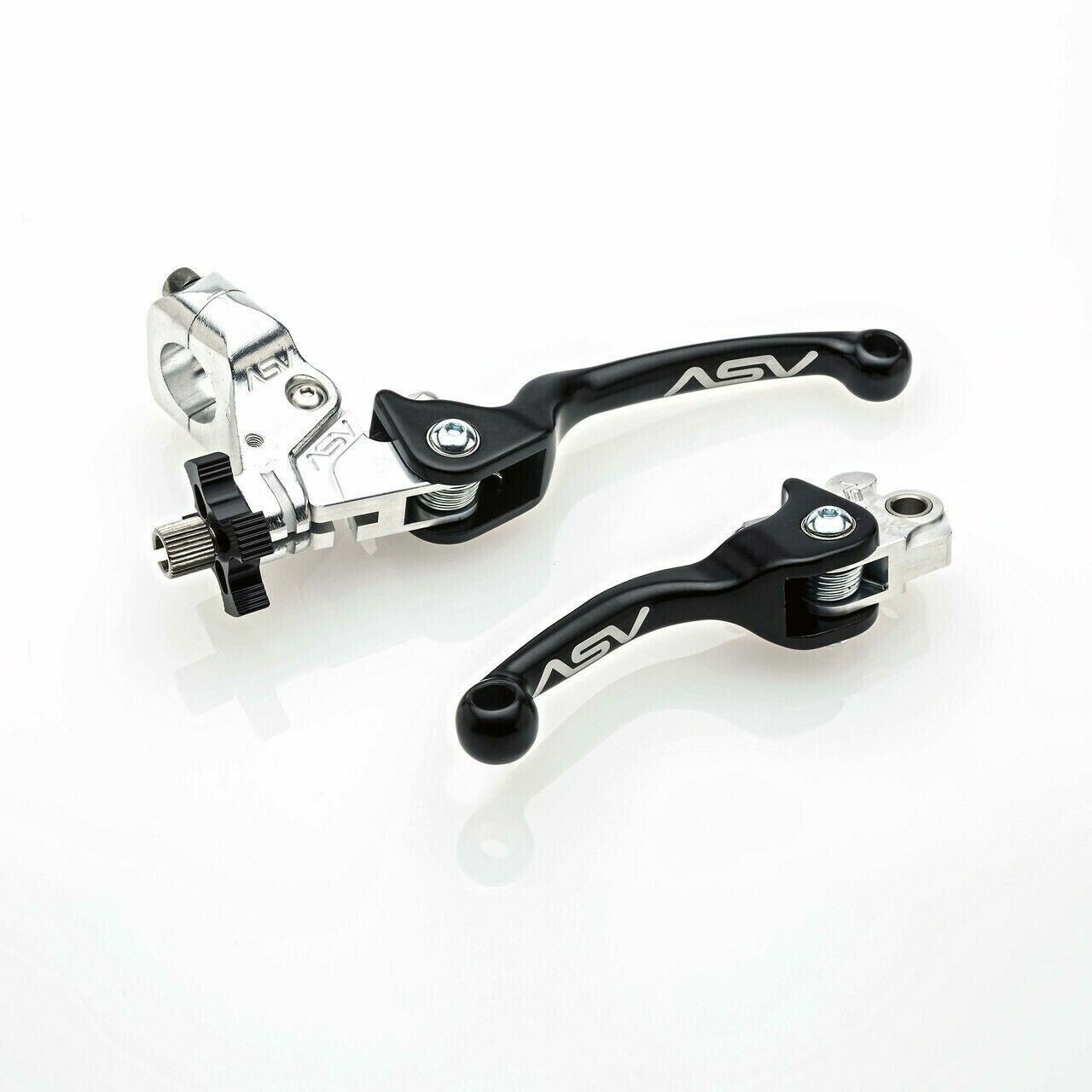 ASV F2 PAIR PACK Brake & Clutch Levers Honda CRF250R 10-19 / 450R/RX 09-19 Black