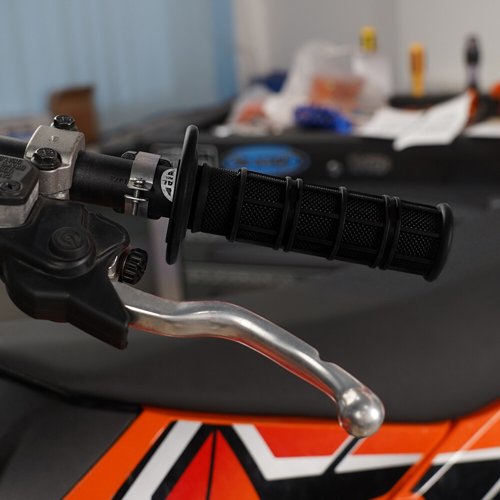 Universal Soft Rubber 7/8″ & 1 Hand Grips Throttle Handle Bar MX Dirt ATV Cross