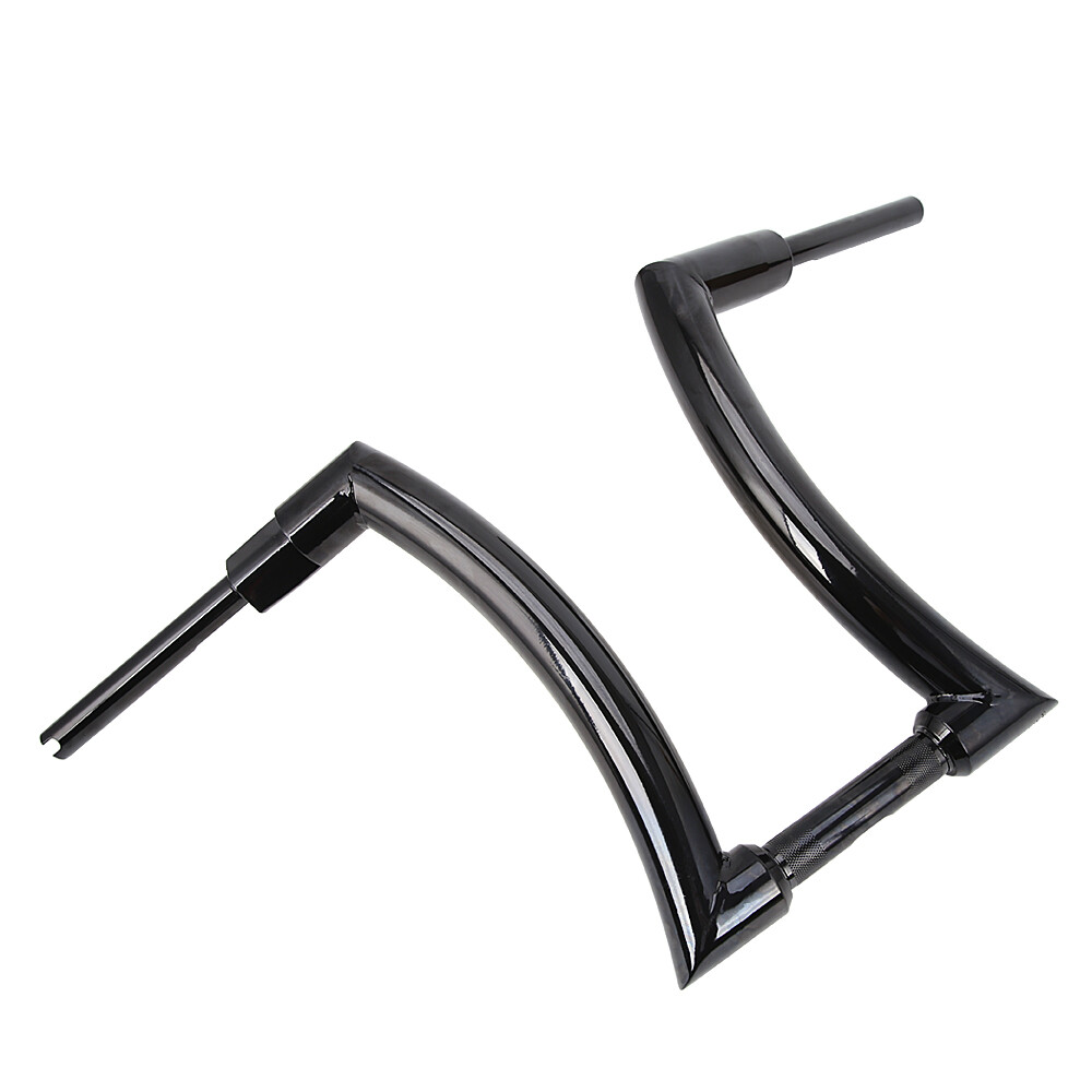 12″ BLACK DNA MONSTER APE HANGER 2 INCH FAT FITS FOR HARLEY 883 1200 HANDLEBARS