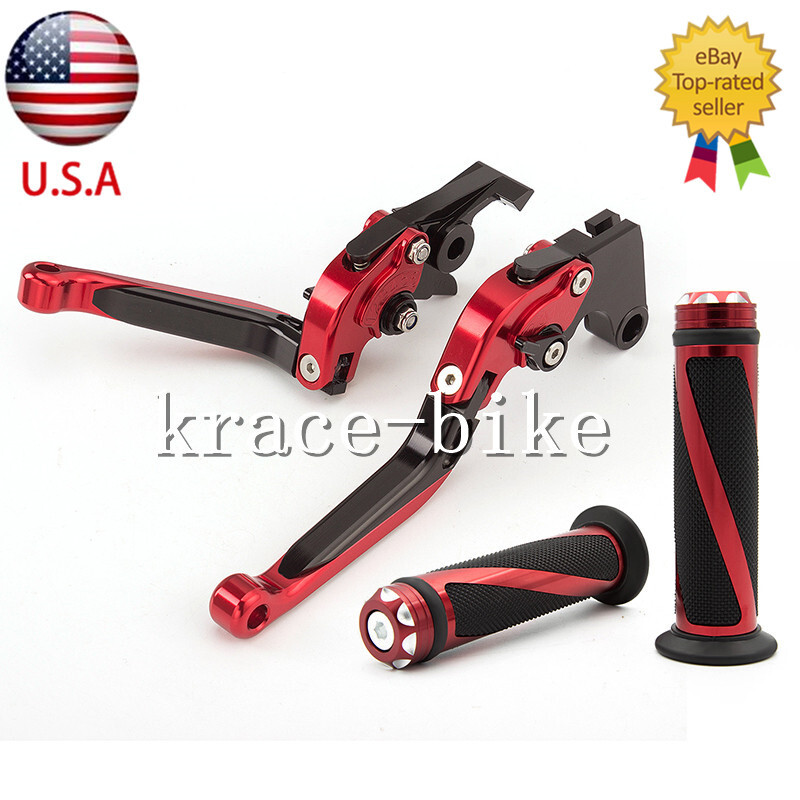 For Honda CBR900RR 1993-1999 1995 CNC Foldable Extend Brake Clutch Levers Grips