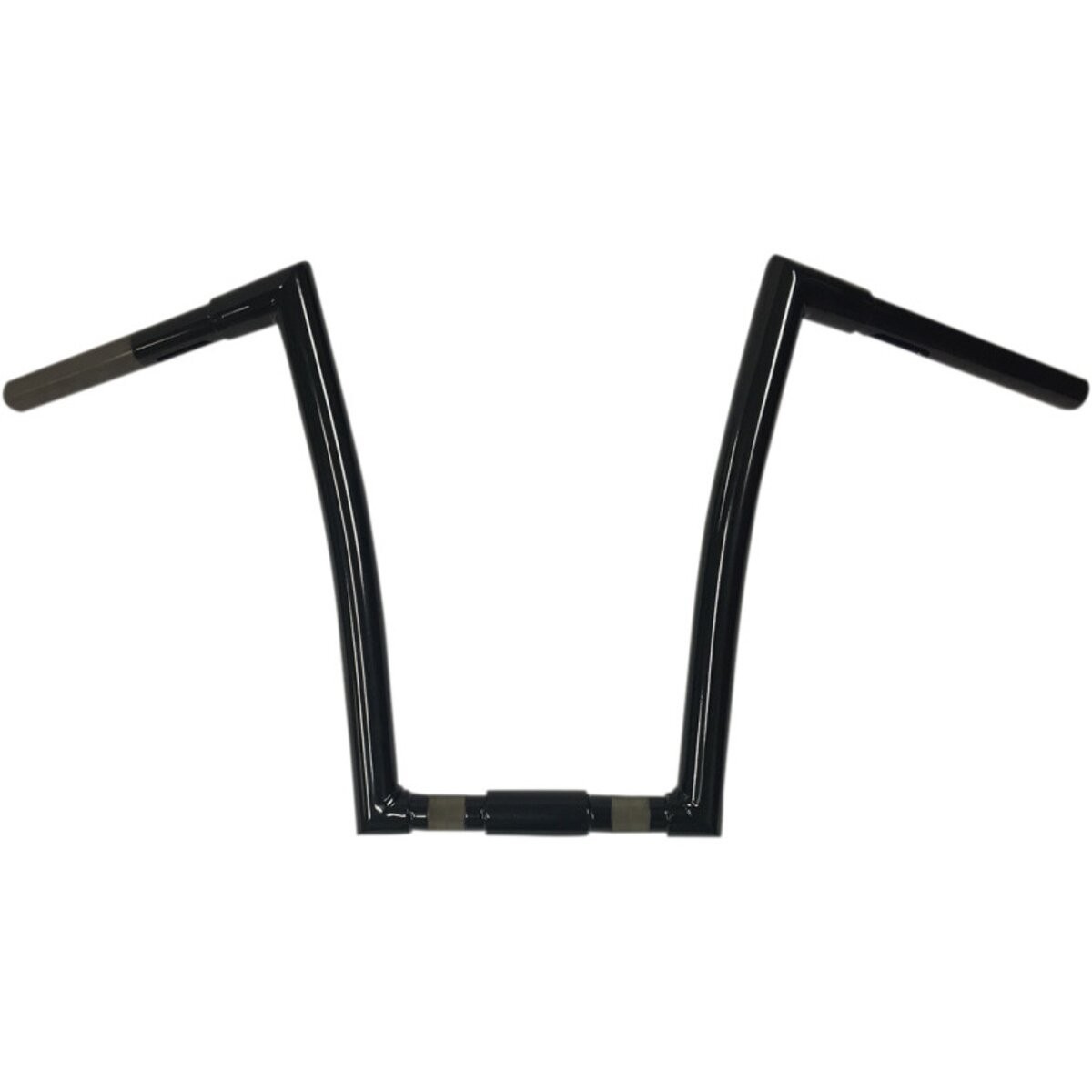 Todd’s Cycle 14″ Gloss Black Strip 1-1/4″ Handlebars – 0601-3573