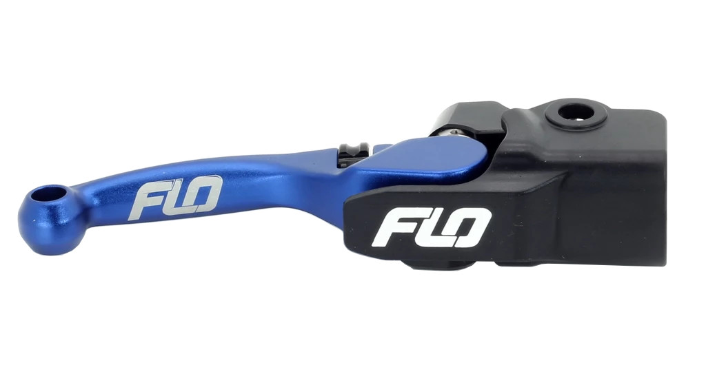 YAMAHA YZ125 YZ250 YZ250F YZ450F FLO MOTORSPORTS PRO 160 BRAKE LEVER BLUE BL714