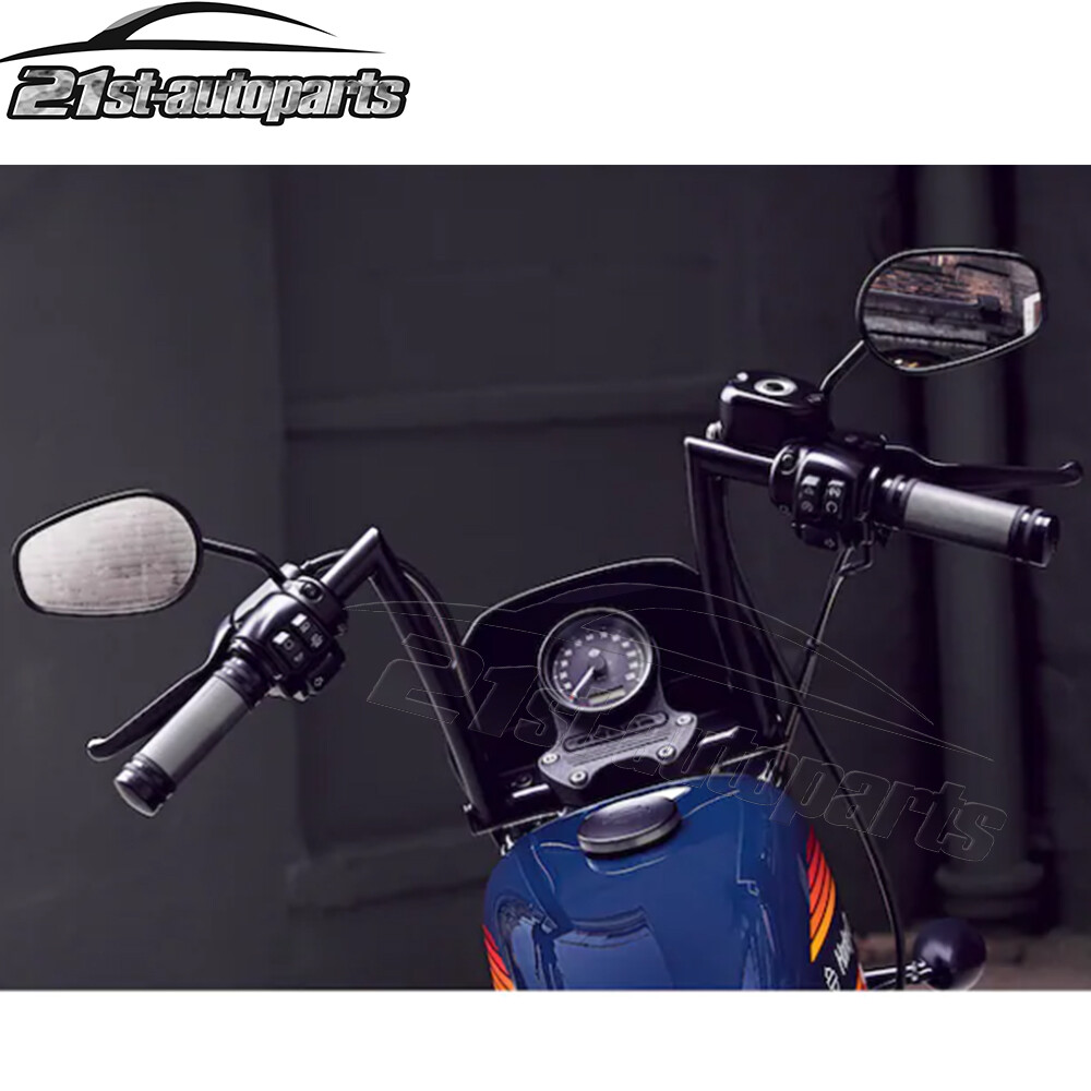 Rise 10″ 12″ 14″ 16″ Chizeled Hanger Handlebar For Harley Sportster Dyna Softail