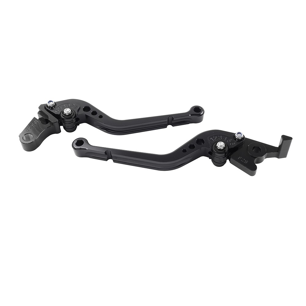 CNC Adjust Long Brake Clutch Levers For BMW R1200GS 04–12 R1200GS ADV 06-13 Blk