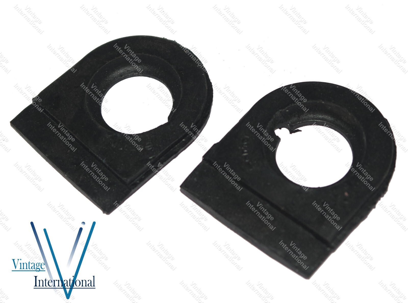 Pair Handle Bar Grommet Rubber Left & Right For Jawa CZ Motorcycle @US